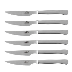 Set cutite inox Lacor 38242 6 piese lama neteda maner ergonomic 22 cm