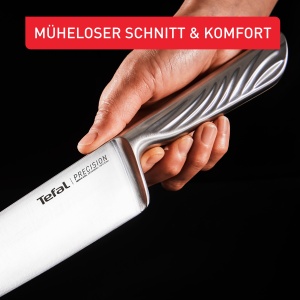 Set cutite Tefal Precision K289S334 3 piese otel inoxidabil german tehnologie de calire la rece - Img 5