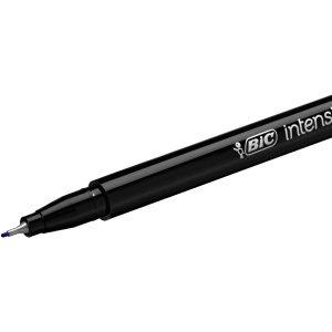 Set de 12 Fineliner BIC Intensity, Culoare Neagra, Strichstarke 0,4mm - Img 3