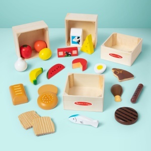 Set de Alimente din Lemn Melissa Doug, 21 piese, pentru copii de la 2 ani - Img 7