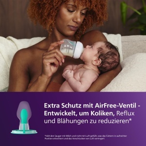 Set de Biberon Philips AVENT SCD65711, 4 Biberonuri, Suport Anti-colici, 0-12 luni - Img 4