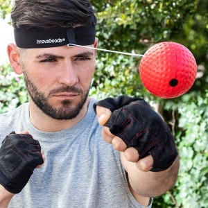 Set de Bile de Antrenament si Reflex InnovaGoods Balxing, Multicolor, Ideal pentru Sport - Img 7