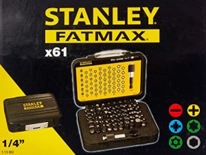 Set de biti Stanley, 61 piese, 14, cu suport magnetic, model 1-13-902 - Img 2