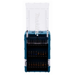 Set de biti torsionati 28 piese Makita E-25068, cu suport magnetic, codificat pe culori - Img 2