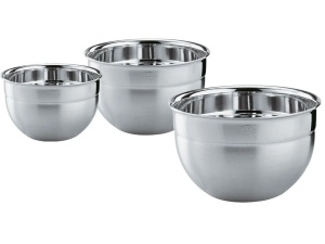Set de Boluri ROSLE 3 piese, Inox 1810, 16, 20 si 24 cm