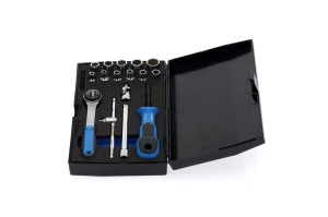 Set de chei cu clichet GEDORE D 20 EMU-3, 17 piese, 14, 4-13 mm - Img 2