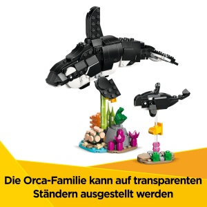 Set de Constructie LEGO Creator 3in1 Pandafamilie 31165 - 626 piese, pentru copii 8 - Img 4