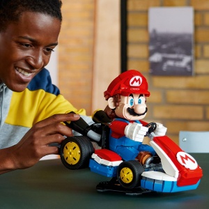 Set de Constructie LEGO Mario Kart Mario si Standard-Kart 72037, 1972 piese - Img 5