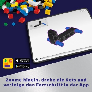 Set de constructie LEGO Technic 42179 - Model Soare, Pamant, Luna, 526 piese, interactiv - Img 5
