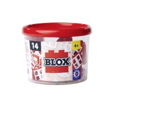 Set de Constructie Simba Blox - 14 Feronerie si 28 Cadre, pentru Copii de la 3 Ani