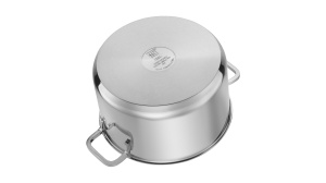 Set de cratite ZWILLING Quadro, 5 bucati, cu capac de sticla, potrivit pentru inductie, neacoperit, otel inoxidabil - Img 4