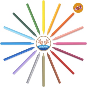 Set de Creioane BIC Kids Activitate - 64 Piese 24 Creioane Colorate, 24 Markere, 16 Creioane de Ceara - Img 6