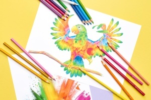 Set de creioane colorate Faber-Castell Ergonomics, 18 culori, 175 mm - Img 7