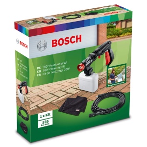 Set de curatare Bosch 360 pentru Hochdruckreiniger, 135 bar, 6 m - Img 6
