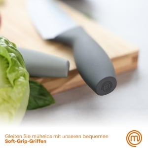 Set de cutite MasterChef, 5 piese, inox, gri - Img 6