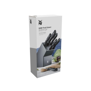 Set de cutite WMF 7 piese cu suport din lemn, cutite din otel inoxidabil - Img 6