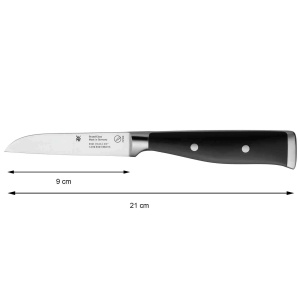 Set de cutite WMF Grand Class 5 bucati, fabricat in Germania, 5 cutite forjate, cutit de bucatarie, taietura de performanta, otel special cu lama - Img 9