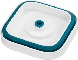 Set de depozitare vacuum ZWILLING Fresh Save Cube La Mer 5 piese transparent design modular - Img 3