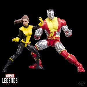 Set de Figurine Marvel Legends X-Men Kitty Pryde si Colossus, 15 cm, 7 accesorii - Img 4