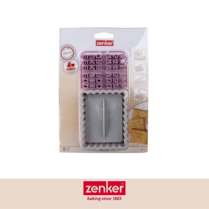 Set de forme de taiere pentru biscuiti Zenker, 3 piese, ABS, spulberat, design german - Img 3