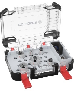 Set de freze Bosch PRO Sheet Metal PC Plus 8 piese pentru inox si otel diametru 22-64 mm
