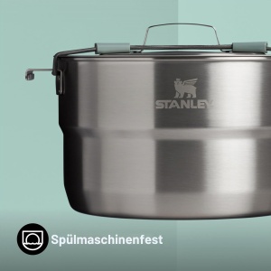 Set de gatit Stanley 1913 Wildfare 3.78L - Inox, pentru 4 persoane - Img 7