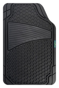 Set de Gummiteppich Goodyear GOD9016 cu Klettverschluss, 4 Piese, Culoare Neagra - Img 4