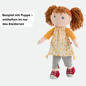 Set de imbracaminte HABA Summer Feeling 2 piese pentru papusi de 30 cm, lavabil - Img 2