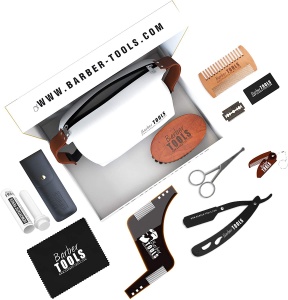 Set de ingrijire pentru barba - Beard Box, kit complet cu accesorii profesionale - Img 2