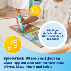 Set de invatare VTech MagiBook StoryFriends - 2 carti si stilou ergonomic - Img 3