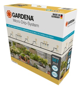 Set de Irigare prin Picurare Gardena Micro-Drip-System 15 Plante, Usor de Instalare, Economisire Apa
