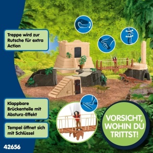 Set de Joaca Dino Schleich 42656 169 Piese Dino Tempel-Eroberung - Img 4