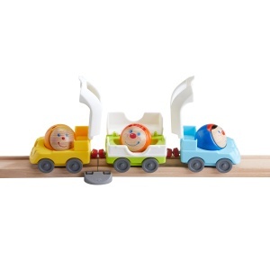 Set de joaca HABA Kullerbu 306745 Gara 59 piese pentru copii 2 ani - Img 5