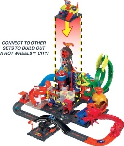 Set de joaca Hot Wheels City HDR27 Spalatorie auto cu 1 masina inclusa conectabil cu alte seturi - Img 6