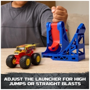 Set de Joaca Monster Jam cu Camion Smash Bash, 164, 16 inch - Img 7