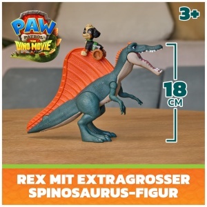 Set de Joaca PAW PATROL Dino Film cu Spinosaurus si Rex, pentru copii de la 3 ani - Img 2