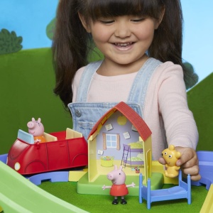 Set de Joaca Peppa Pig - Odiajdowa Wycieczka, Incluzand Figurina si Vehicul, 35 Sunete - Img 4