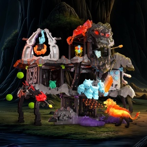Set de Joaca Schleich ELDRADOR MasterCave Smashrador 42757, 119 piese, pentru copii de la 6 ani - Img 8