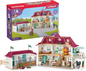 Set de Joaca Schleich Horse Club Ferma Lacului 192 Piese