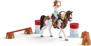 Set de Joaca Schleich Horse Club Hannah cu 13 Piese, Include Cal si Accesorii - Img 3