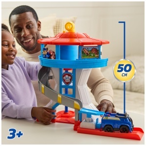 Set de Joaca Turnul de Supraveghere PAW Patrol cu 2 Figurine Chase, 50 cm - Img 3