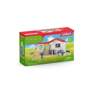 Set de Joaca Veterinar Schleich Farm World 42502 cu 43 Piese - Img 11