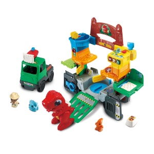 Set de joaca VTech Baby 2-in-1 Dinoforscher-Station cu muzica si figurine - Img 4
