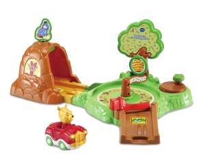 Set de Joaca VTech Tut Tut Baby Flitzer Winnie Puuh - 100-Morgen-Wald, cu Elemente Interactive