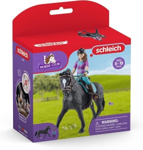 Set de joc Schleich Horse Club Lisa si Storm, 10 piese, pentru copii de la 5 ani - Img 9