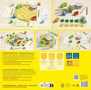 Set de jocuri muzicale HABA - 10 jocuri cu figurine din lemn pentru copii de la 2 ani - Img 2