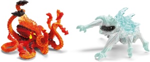 Set de lupta schleich ELDRADOR Eiskafer vs. Feuerkrake, 2 piese, 7 ani - Img 8
