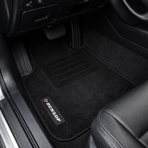 Set de mochete auto Dunlop Universal 4 piese negru pentru diverse marci auto - Img 3