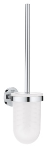 Set de perie pentru toaleta GROHE Start, montare fara gaurire, material sticlametal