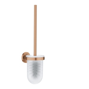 Set de Perii pentru WC GROHE Start, Montare Fara Gauri, Culoare Bronze